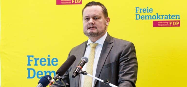 René Domke als FDP-Landeschef wiedergewählt