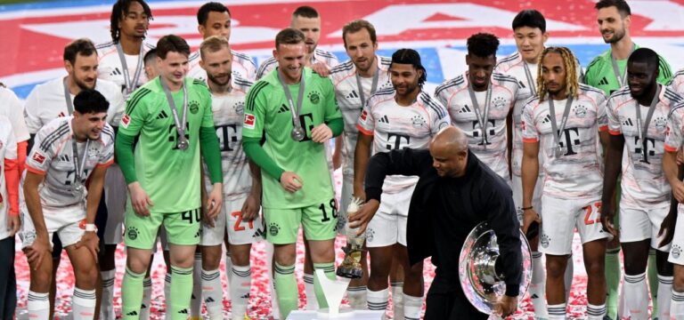 Kompany überrascht mit „Stargast“ bei Bayern-Meisterfeier