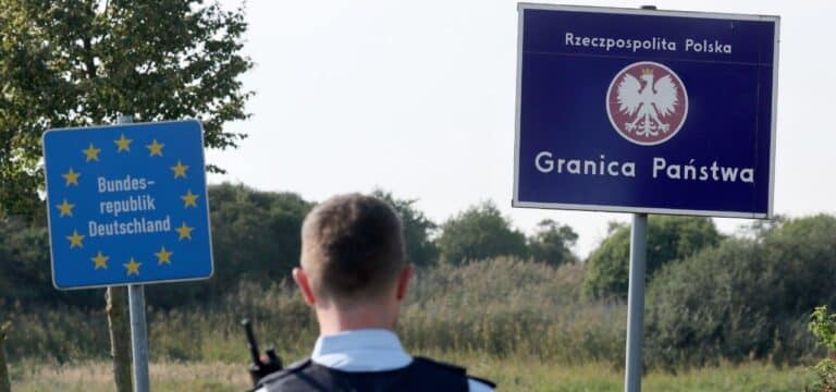 Unerlaubte Einreisen an der deutsch-polnischen Grenze