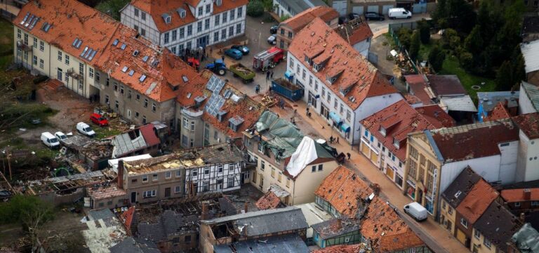 „Schock“ – Bützow erinnert an Tornado vor zehn Jahren