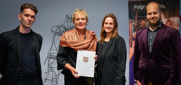 Fördermittelbescheide für Ausstellungen über Gottlob Frege