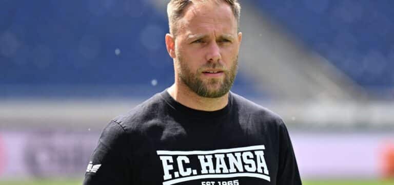 Hansa-Trainer Brinkmann zwischen Enttäuschung und Stolz