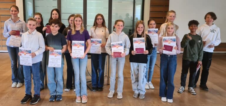 Großer Vorlesewettbewerb: Jonathan Prüter gewinnt den Vorlesewettbewerb der fünften Klassen