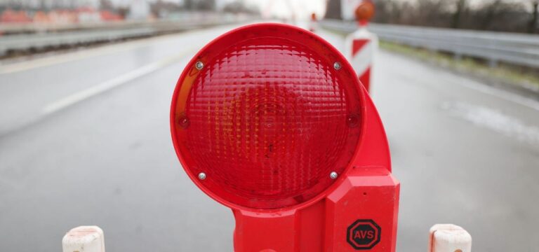 A20 in Fahrtrichtung Stettin wegen Bauarbeiten gesperrt