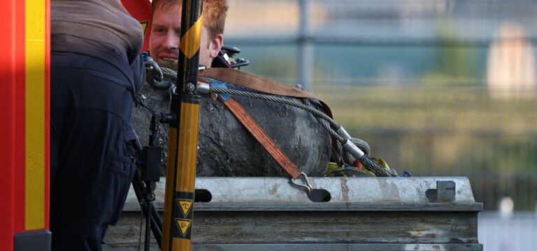 250-Kilo-Bombe aus Zweitem Weltkrieg in Hamburg entschärft