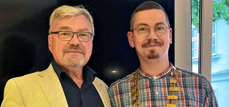 Neuer Präsident: Ämterübergabe im Rotary Club Wismar
