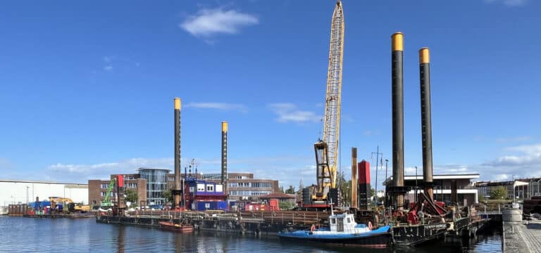 Fertigstellung des Brunkowkais in Wismar