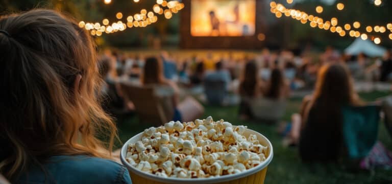 Wismar: OpenAir Kino im Bürgerpark