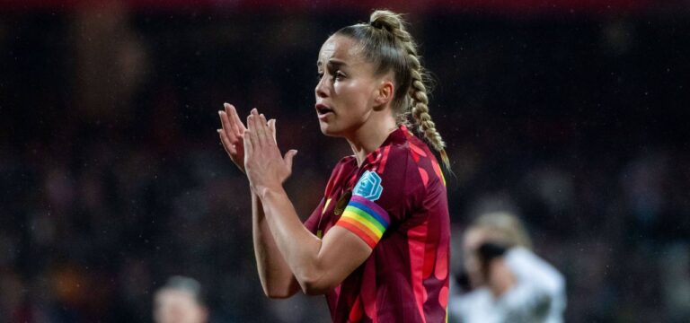 Regenbogenbinde bei EM: DFB-Kapitänin darf, was den Männern verwehrt wurde