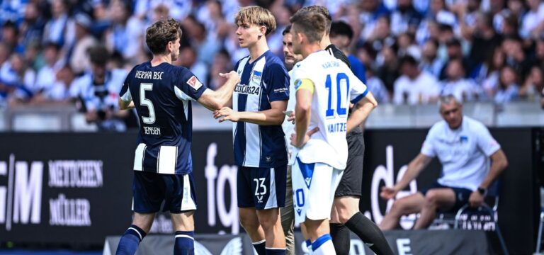 Hype um Herthas Kennet Eichhorn: 16-jähriger Debütant lässt Musiala erstmal alt aussehen