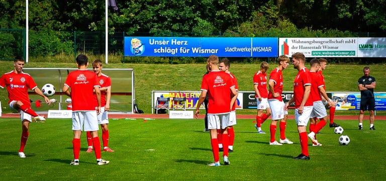 FC Anker Wismar mit 3:3 Unentschieden gegen SG Union Klosterfelde