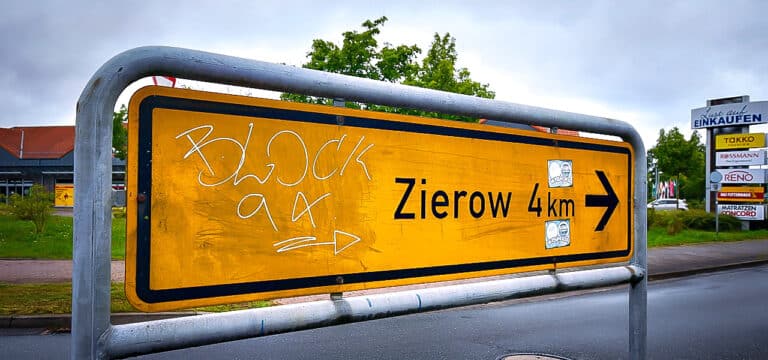 Baumaßnahme in der Zierower Landstraße in Wismar startet