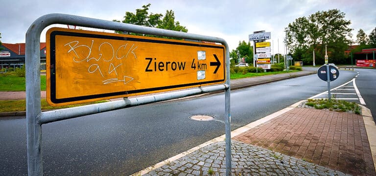 Drei Jahre Baustelle: Sanierung der Zierower Landstraße in Wismar