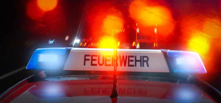 Feuer auf Firmengelände in Schwerin