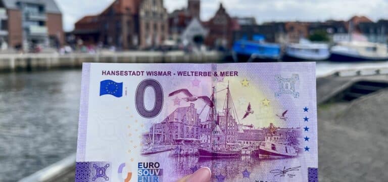 Neuer Null-Euro-Schein im Sortiment der Hansestadt Wismar