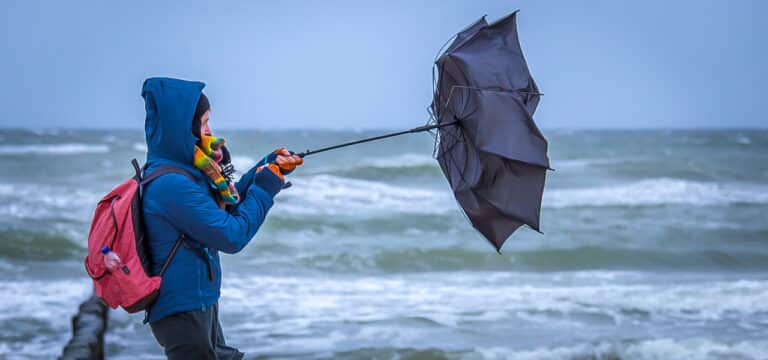 Herbststurm erreicht Küsten in Mecklenburg-Vorpommern