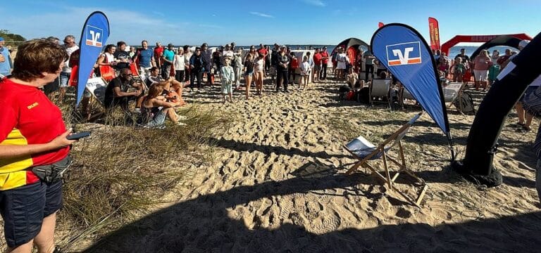 Sportliche Leistungen beim Wismarbuchtschwimmen 2025 in Hohen Wieschendorf