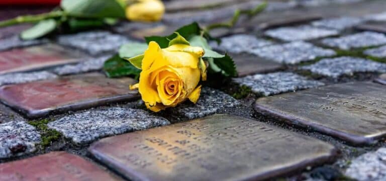 Erinnerung an Opfer des Nationalsozialismus: Zwei neue Stolpersteine in Wismar verlegt