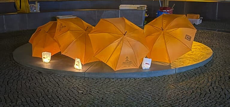 Zonta setzt Zeichen gegen Gewalt an Frauen in Wismar