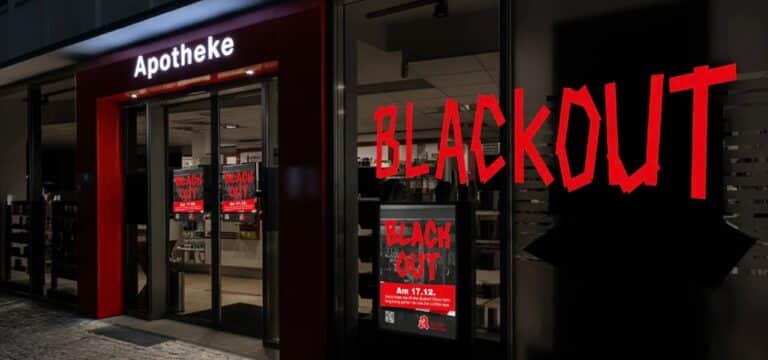 Apotheken protestieren am 17. Dezember mit bundesweiten „Versorgungsblackout“