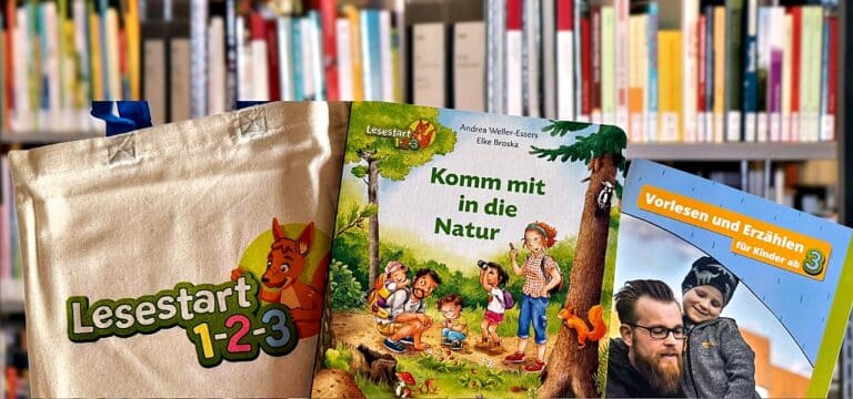 Kostenloses Lesestart-Set in der Stadtbibliothek Wismar