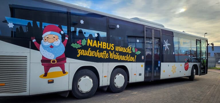 NAHBUS informiert: Fahrplan und Erreichbarkeit während der Weihnachtsferien