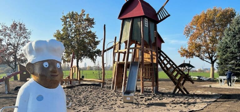 Spielplatz „Mühlenwiese“ öffnet teilweise – Kinder können ab 18. Dezember loslegen