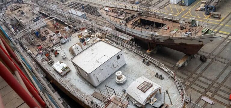 Stralsunder Werftarbeiter mit Blei kontaminiert