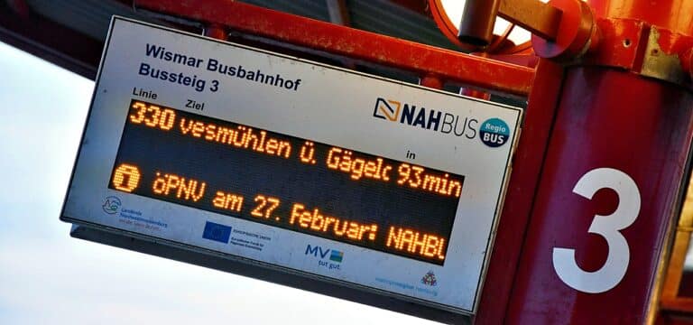 Warnstreik im Busverkehr: Einschränkungen in auch in unserer Region am Freitag