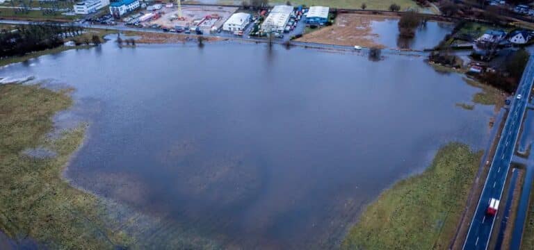 Überflutungen sorgen für Einsätze – Aufkommen geht zurück