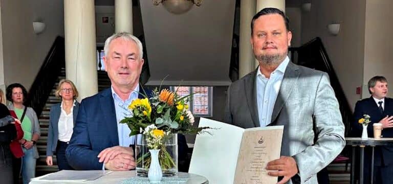 René Domke zum 1. Beigeordneten der Hansestadt Wismar ernannt