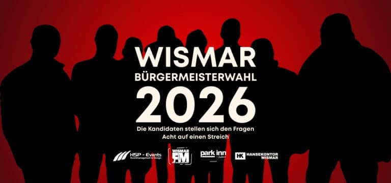 Wahlkampfarena am Alten Hafen: Wismar bereitet sich auf das große Finale vor