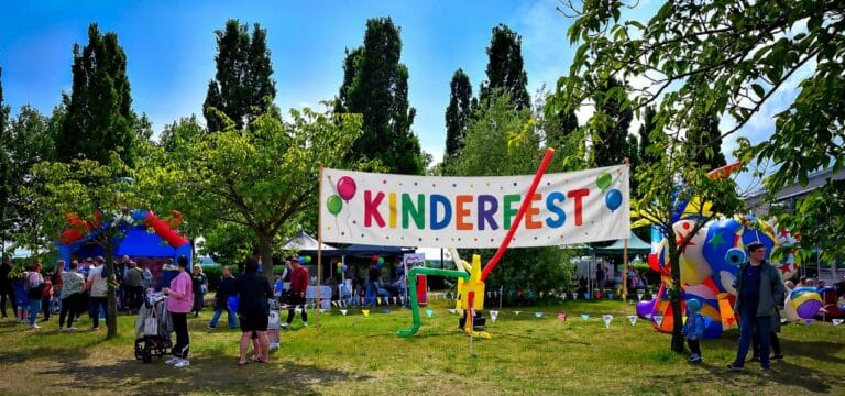 Familienfest zum Kindertag auf dem Festplatz hinter der Alten Reithalle