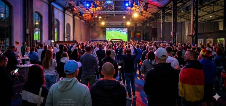Wismar fiebert dem ersten Finale entgegen: Fußballnacht mit Abkühlung in der Martkthalle
