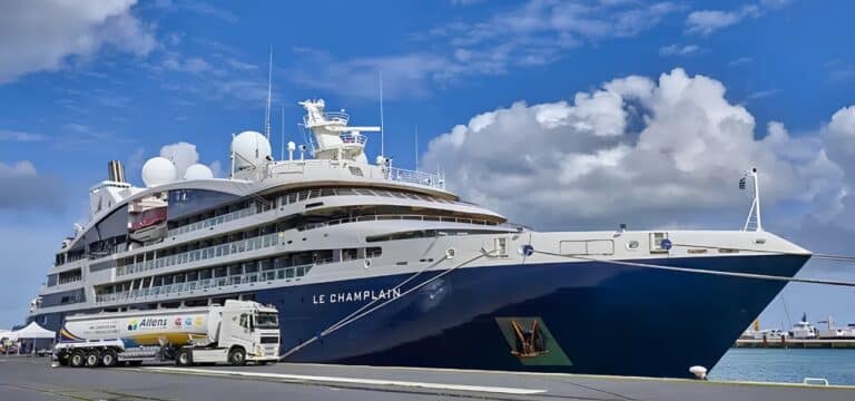 Französische Luxusreederei Ponant läuft erstmals Wismar an – „Le Champlain“ kommt im August