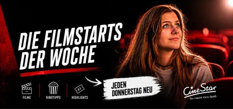 Die Filmstarts der Woche im „CineStar“ Wismar (16.07.26)