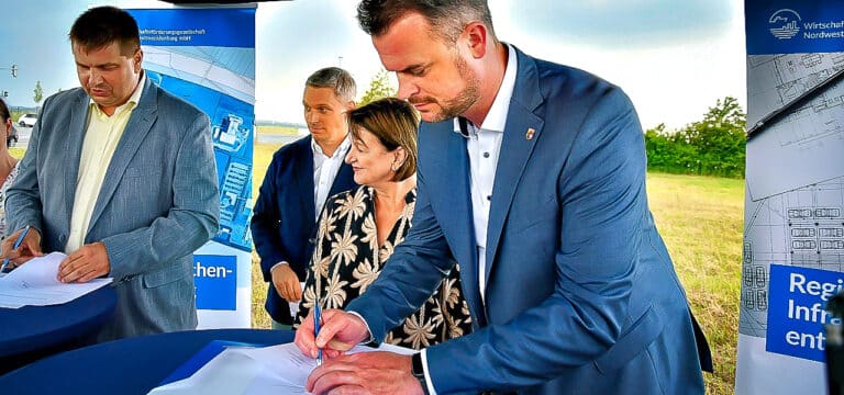 Vermarktung für neuen Gewerbestandort gestartet: 160‑Hektar‑Areal am Autobahnkreuz Wismar