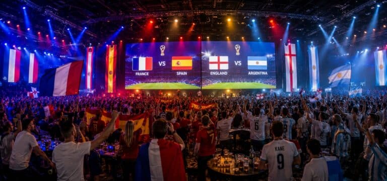 Public Viewing zu den WM‑Halbfinals: Markt‑ und Eventhalle wird erneut zur Fanzone
