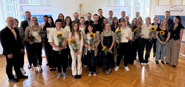 Wismar eröffnet neues Ausbildungsjahr und begrüßt zahlreiche Nachwuchskräfte