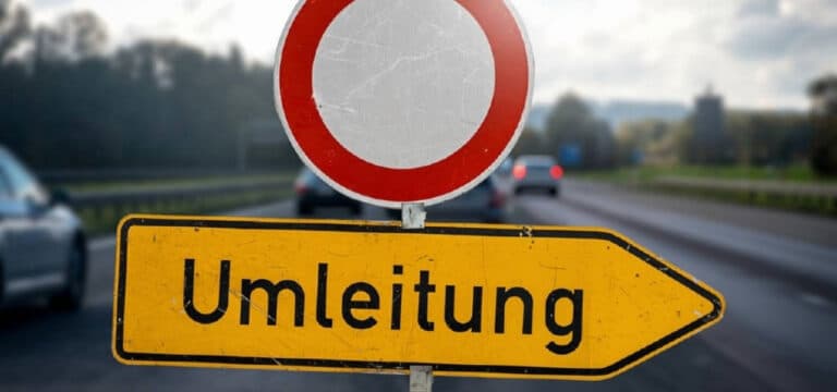 Sanierung der Osttangente startet am heutigen Montag mit einer Vollsperrung