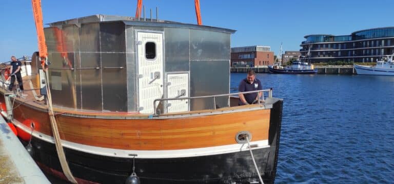 35.000 Euro für die „Marlen“: Historischer Fischkutter vor der Rückkehr in die Wismarbucht
