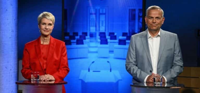 TV‑Duell vor der Landtagswahl: Schwesig und Holm im harten Schlagabtausch